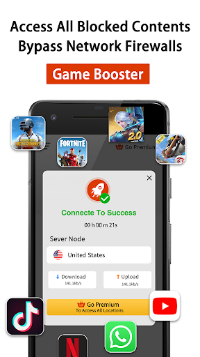 PStar VPN - Unlimited Fast Proxy Schermafbeelding 3