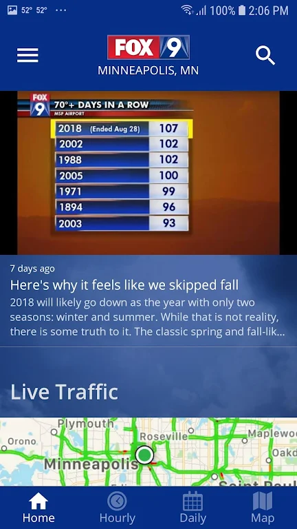 FOX 9 Minneapolis-St. Paul: We Schermafbeelding 1