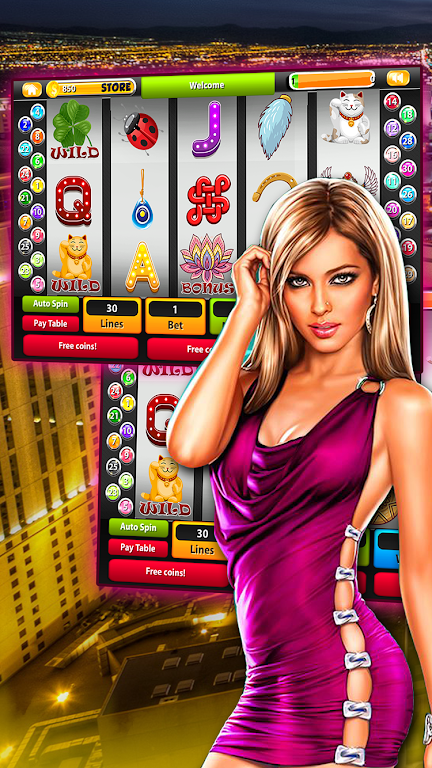 Lucky Vegas Slots - Free Vegas Ảnh chụp màn hình 0