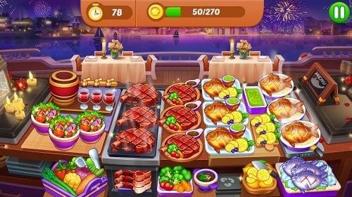 Cooking Diner: Chef Game Ekran Görüntüsü 1