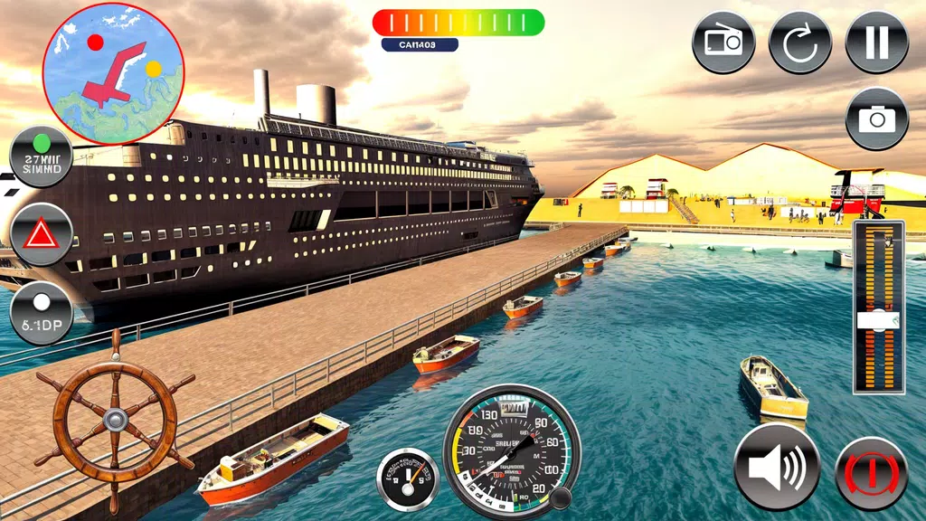 Transport Cruise Ship Games ဖန်သားပြင်ဓာတ်ပုံ 1