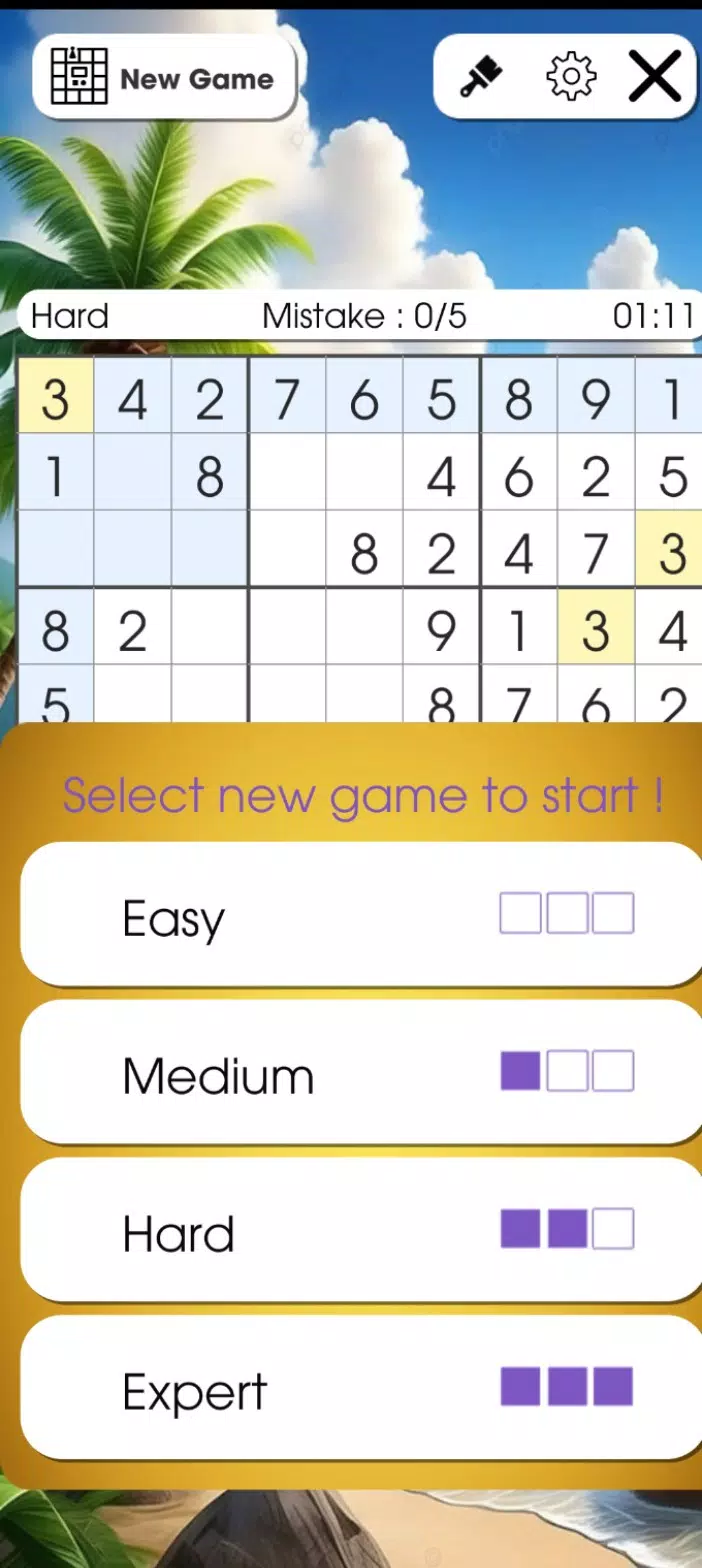 Sudoku Classic Capture d'écran 3