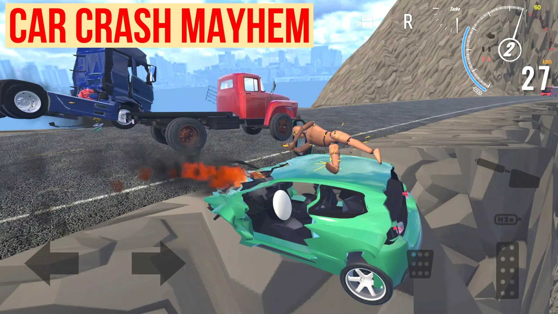 Car Crash Mayhem ภาพหน้าจอ 1