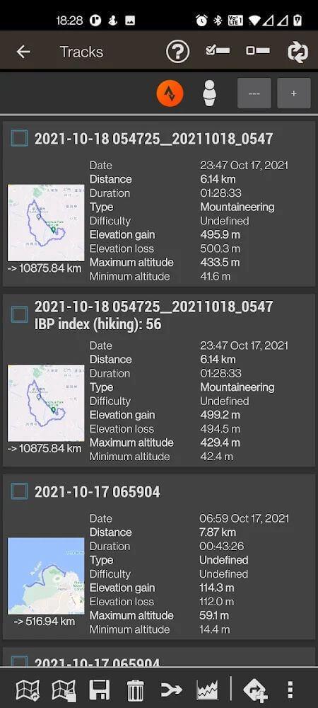 OruxMaps GP स्क्रीनशॉट 1