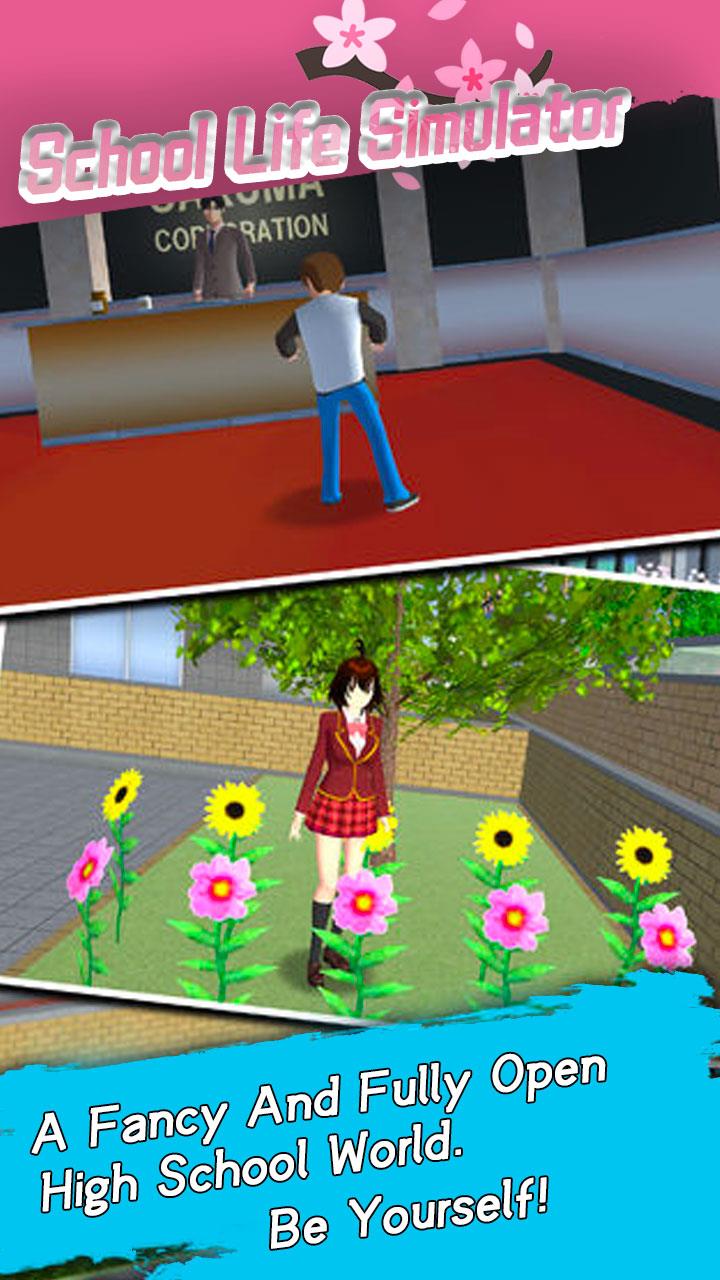 School Life Simulator Captura de tela 2