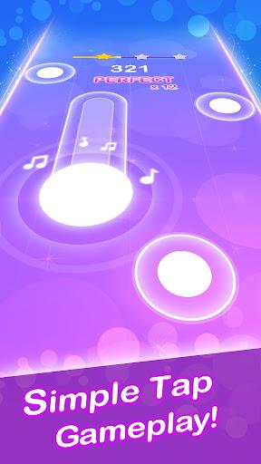 Music Dream Tiles:Piano Game Ekran Görüntüsü 0