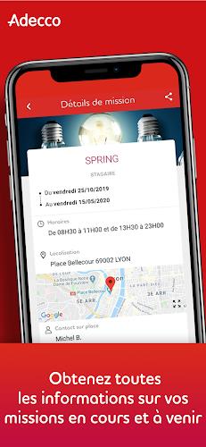Adecco & moi - Mission Interim應用截圖第2張
