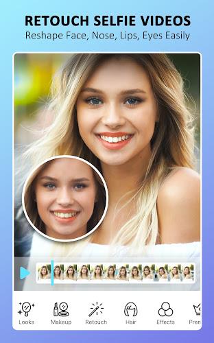 YouCam Video: Makeup & Reface Screenshot 1