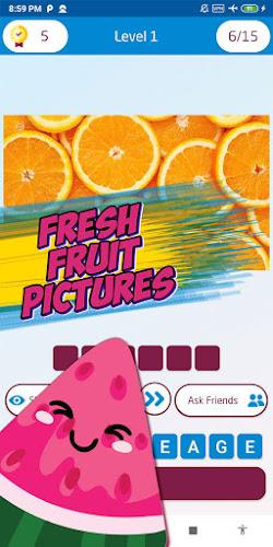 Guess the fruit name game Screenshot 3