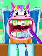 Pet Doctor Dentist Teeth Game スクリーンショット 1