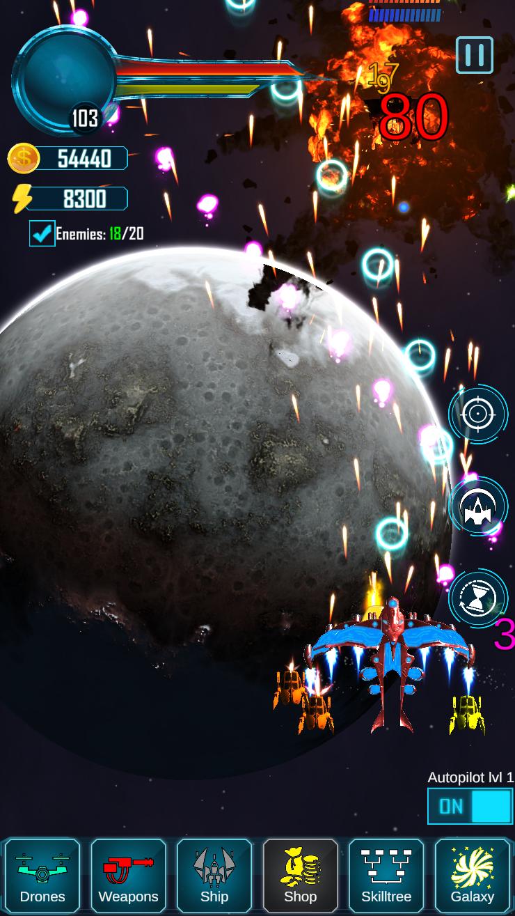 Space Looter: Idle Odyssey Tangkapan skrin 0