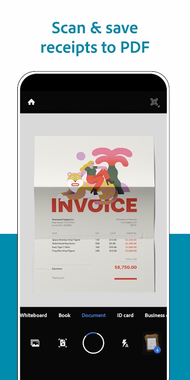 Adobe Scan: PDF Scanner, OCR Captura de pantalla 2