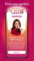 Schermata BBW: Chat & Date Curvy Women 1