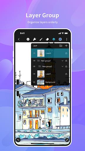 HiPaint - Paint Sketch & Draw Ảnh chụp màn hình 1