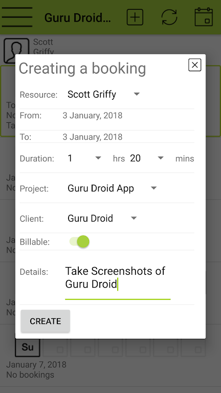 Guru Droid Screenshot 2