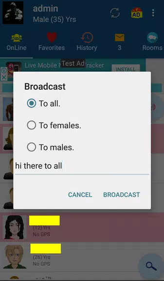 Random Chat (worldwide) স্ক্রিনশট 2