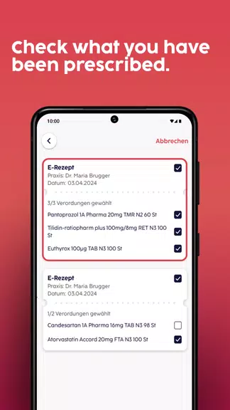 gesund.de - E-Prescription App應用截圖第2張