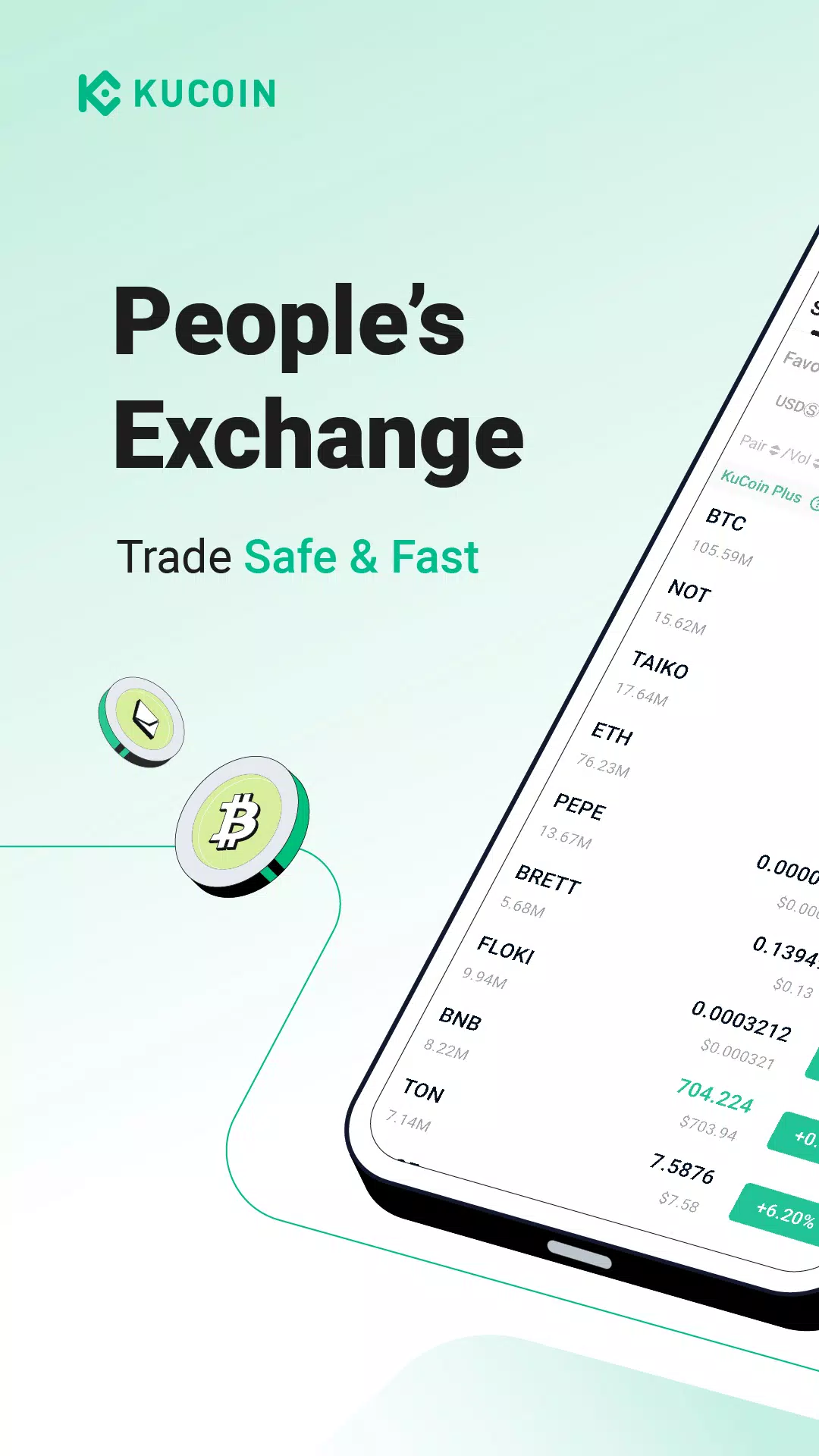 KuCoin-बिटकॉइन क्रिप्टो खरीदें स्क्रीनशॉट 0