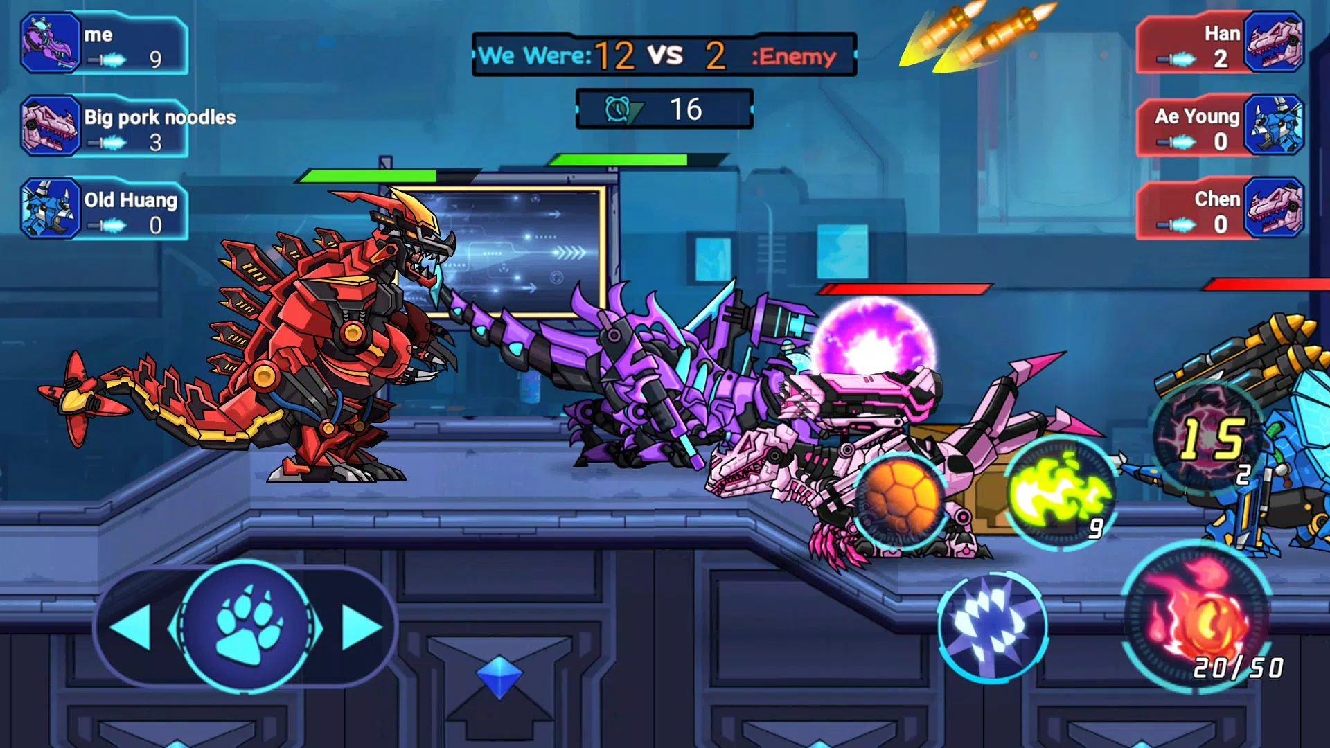Mech Dinosaur War Ảnh chụp màn hình 3