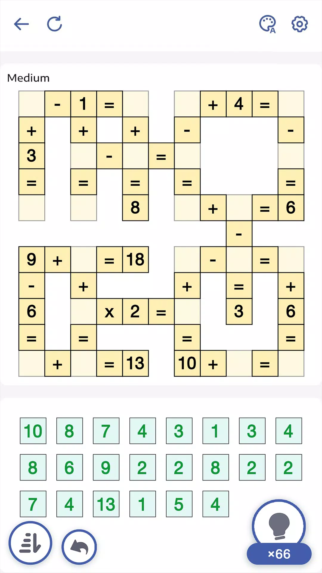Crossmath - Math Puzzle Games Ảnh chụp màn hình 2
