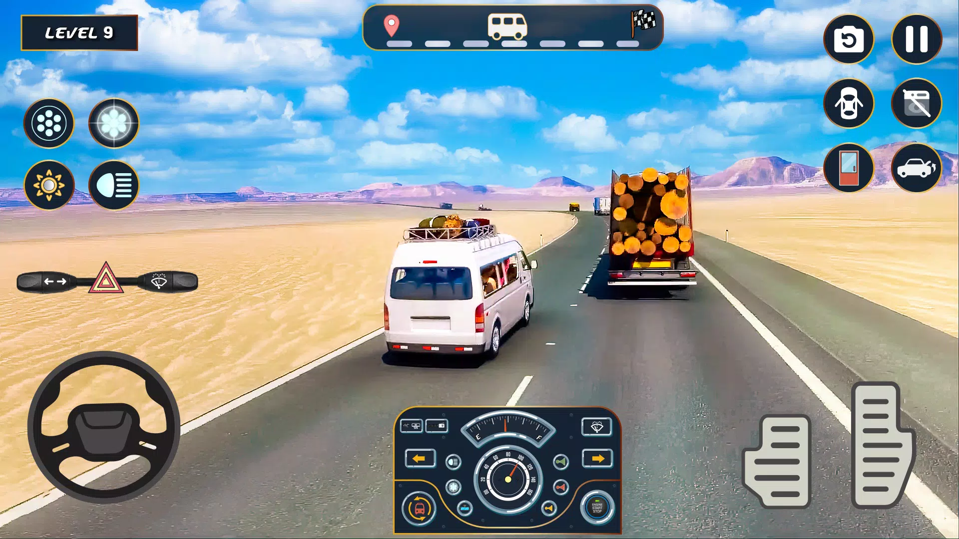 Van Simulator Dubai Van Games Скриншот 2