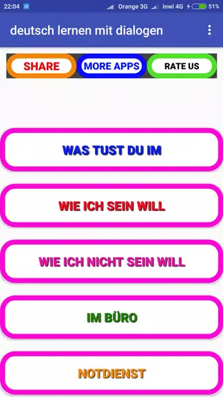 deutsch lernen durch hören  A1 Ekran Görüntüsü 0