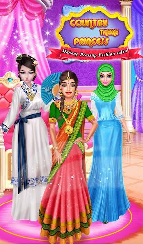 Princess Makeup Dressup Salon 스크린샷 1