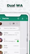 Dual Chat - 2Space WA Web স্ক্রিনশট 3