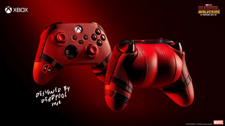 Deadpool's Xbox and Controller Butt with a Twist