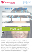 Saudi Arabia Dating Capture d'écran 1