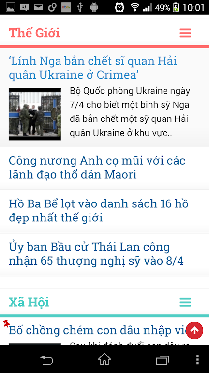 XaLuan Doc Bao Moi Tin Tuc 24h Schermafbeelding 3