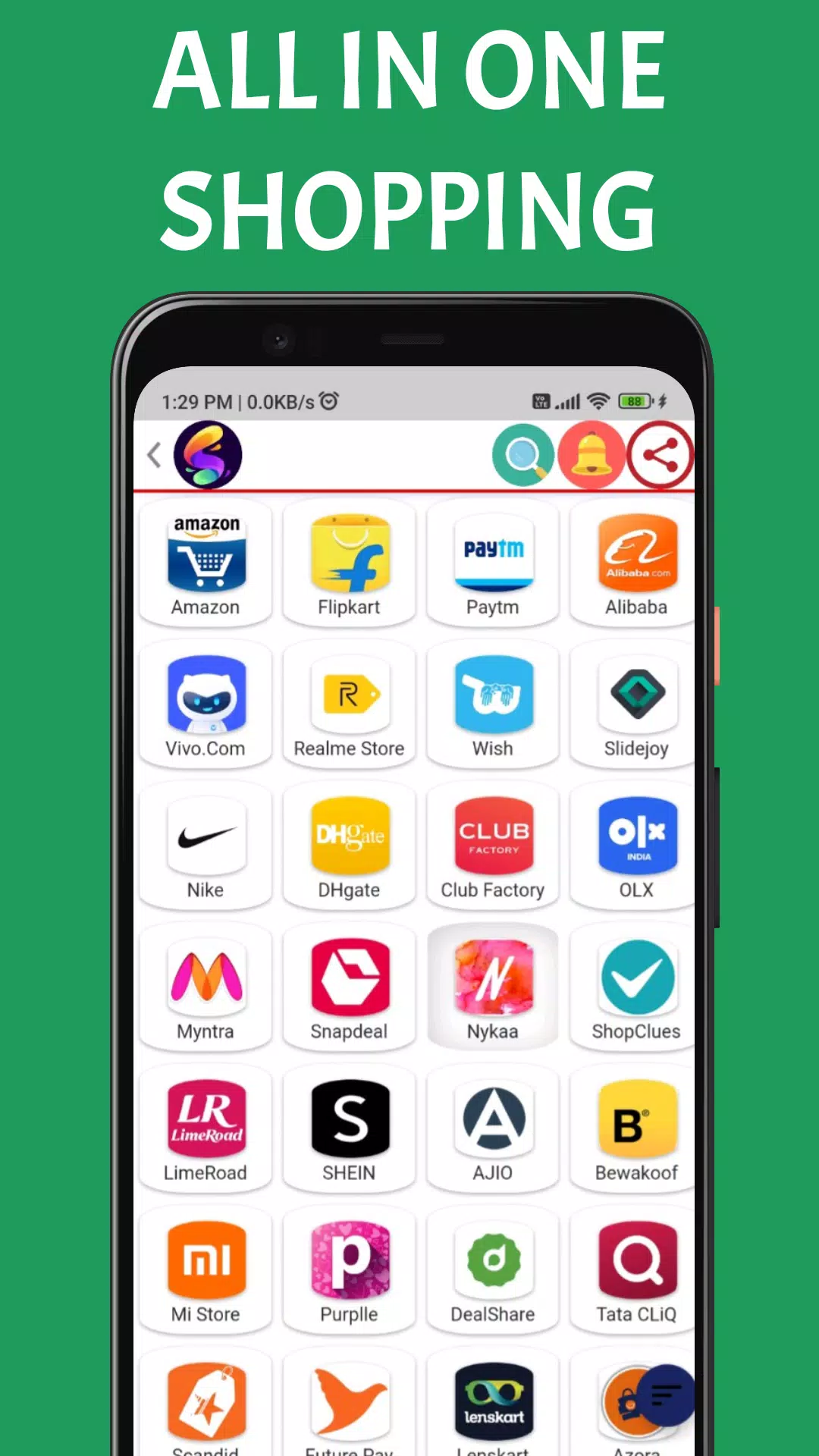 Snowzo : All Social Media Apps Tangkapan skrin 2