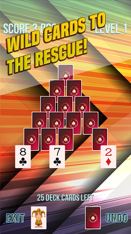 Pyramid Solitaire Supreme Tangkapan skrin 2