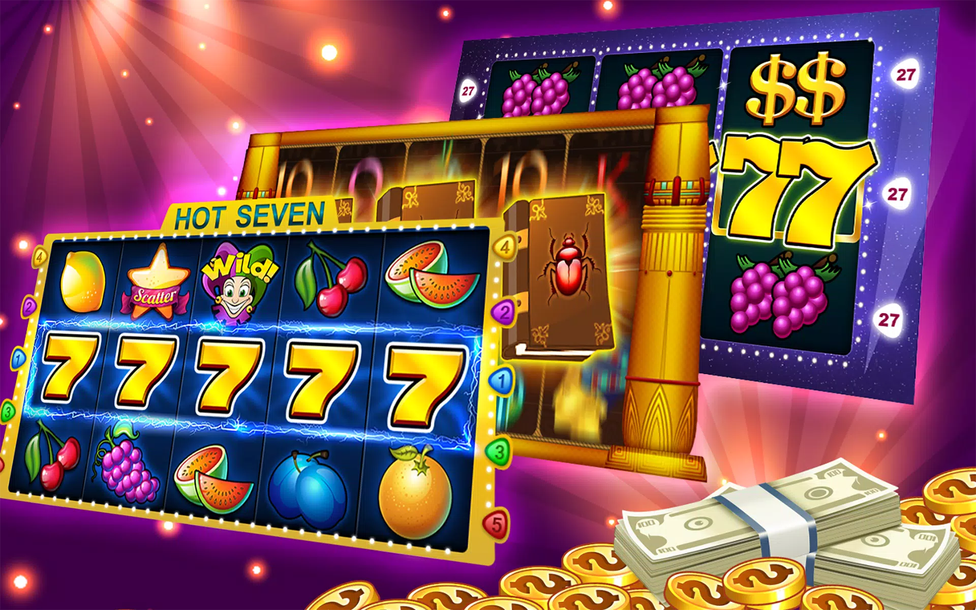 Slot machines - Casino slots ဖန်သားပြင်ဓာတ်ပုံ 1