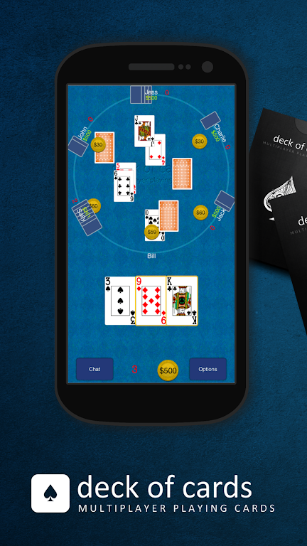 Multiplayer Deck Of Cards Capture d'écran 0