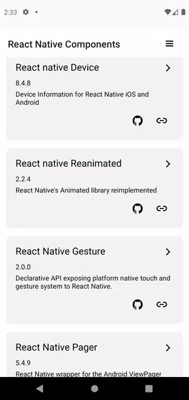 Expo & React Native components 스크린샷 1