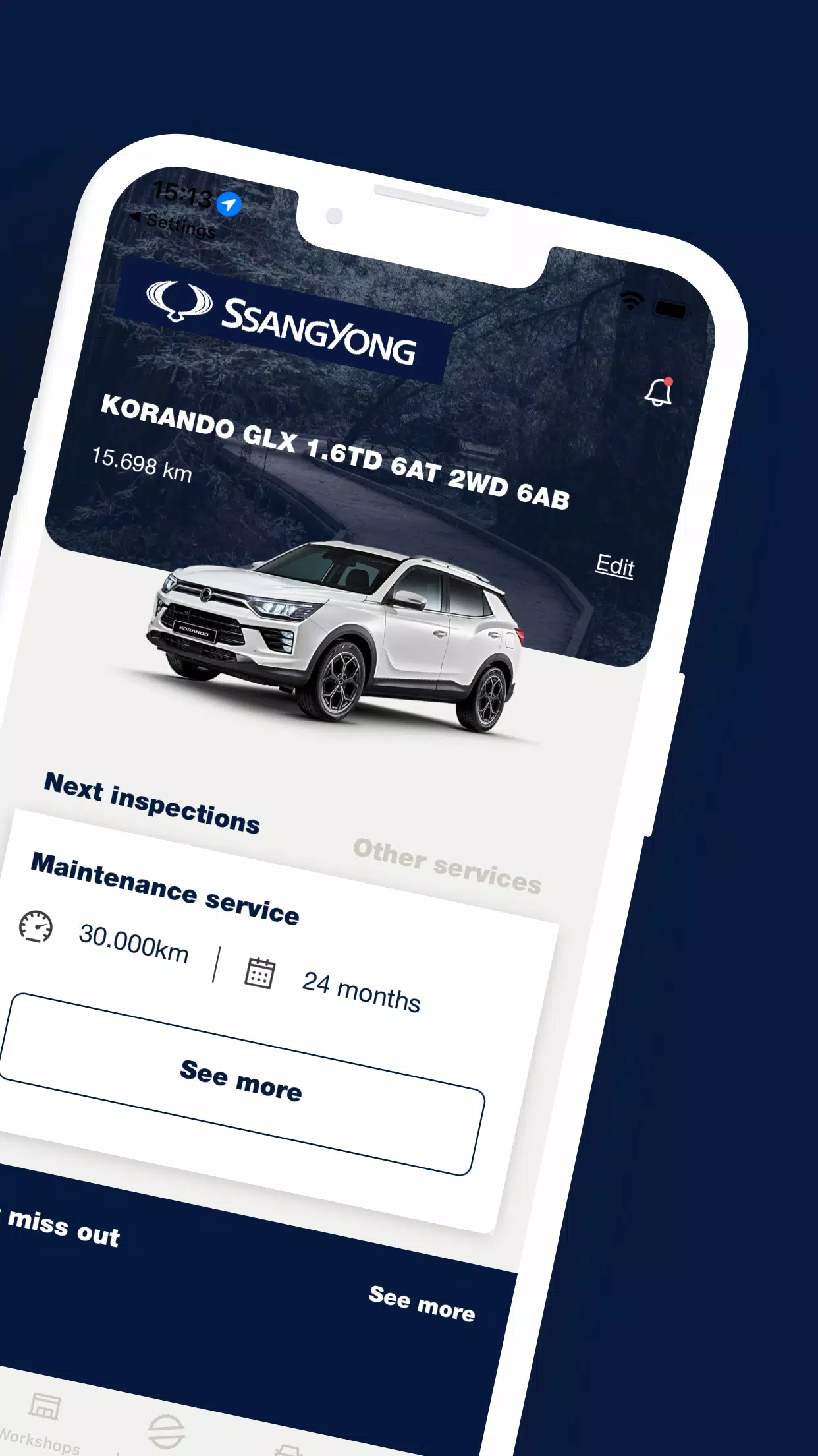 SsangYong App Скриншот 1