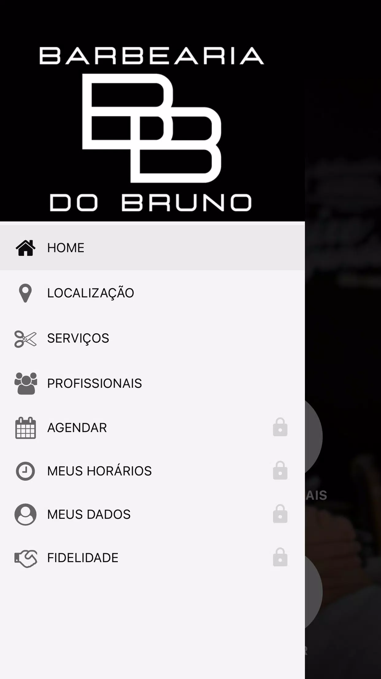 Barbearia do Brunno スクリーンショット 1