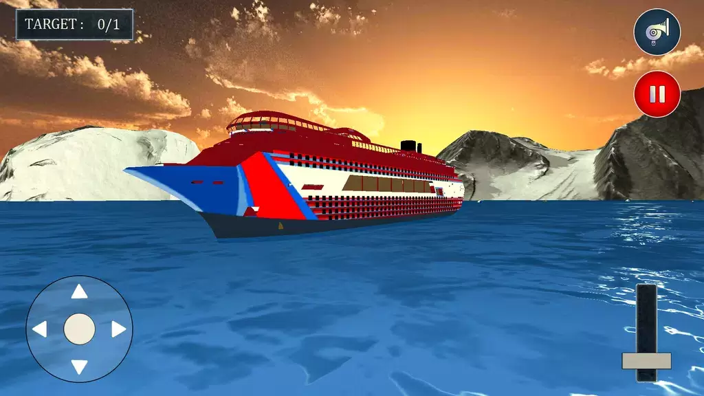 Sea Captain Ship Driving Sim ဖန်သားပြင်ဓာတ်ပုံ 1