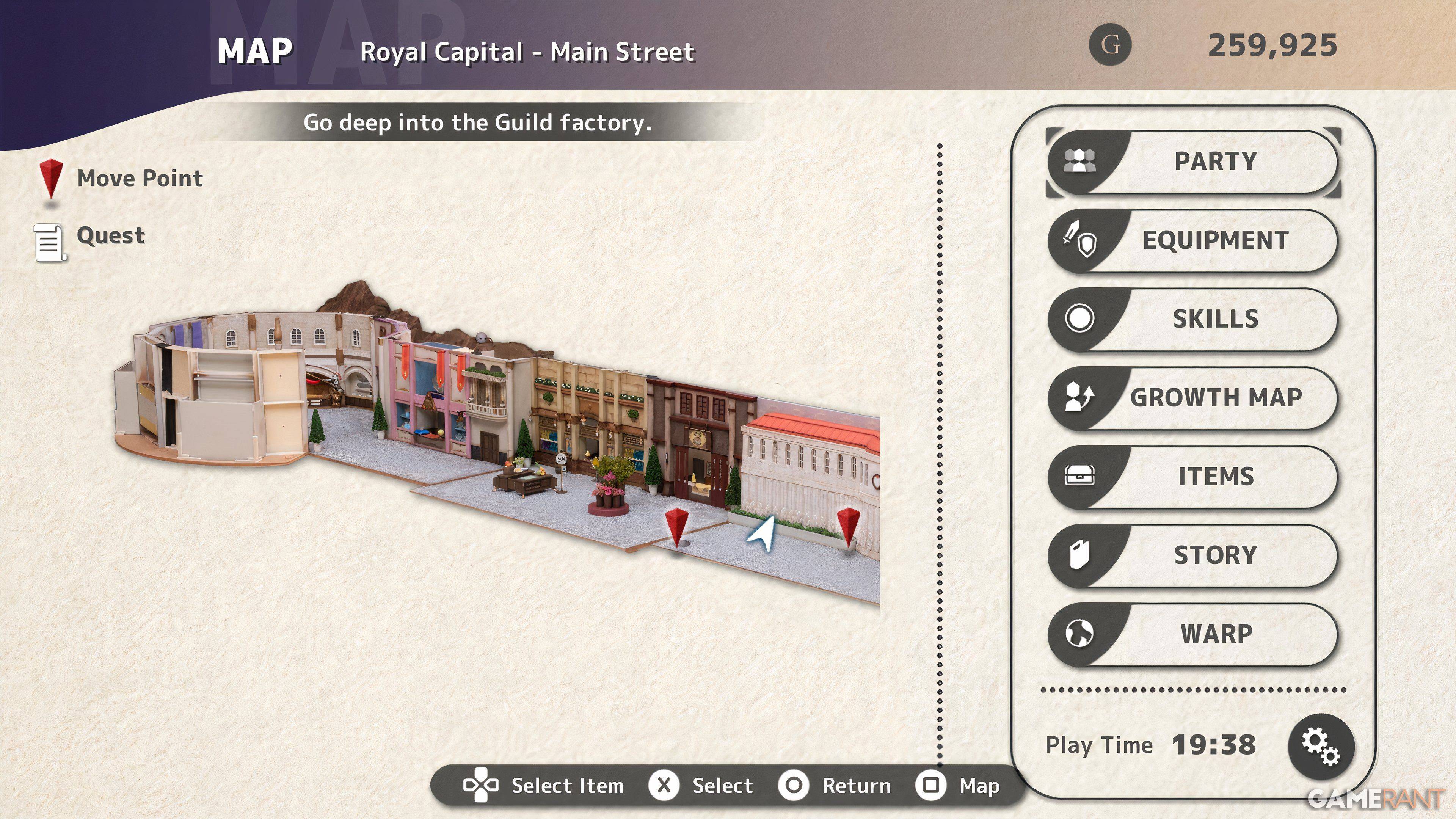 Royal Capital Map