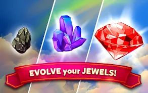 Merge Jewels: Gems Merger Game Schermafbeelding 2