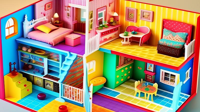 Doll House Design Doll Games Ekran Görüntüsü 0