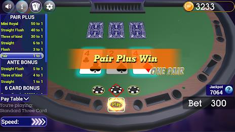 Three Card Poker Texas Holdem স্ক্রিনশট 3