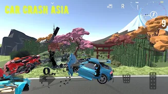 Car Crash Asia Ekran Görüntüsü 1