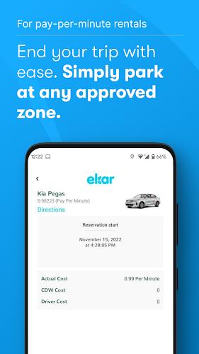 ekar - Rent a car Schermafbeelding 2