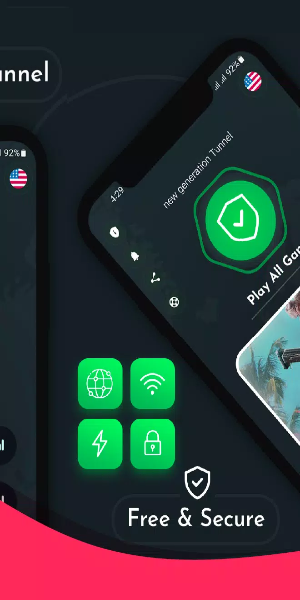 Unite-VPN - Fast & Secure スクリーンショット 1
