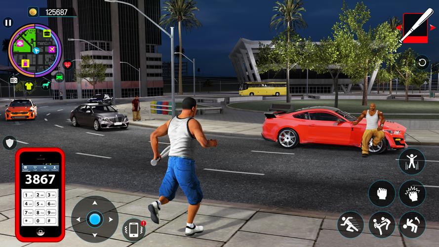 Gangster Mafia City Crime Game Captura de pantalla 3