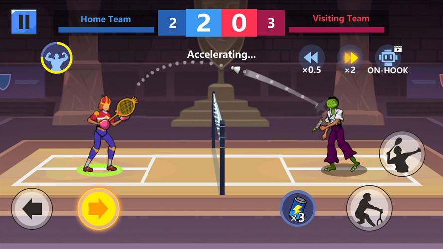 Badminton Hero-Championship Ảnh chụp màn hình 2