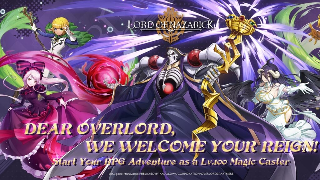 Crunchyroll's 'Overlord: Lord of Nazarick' Mobile Game Now Open for Pre-Registration