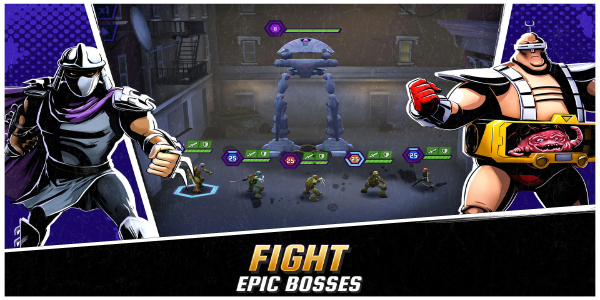 Ninja Turtles: Legends MOD Ảnh chụp màn hình 0